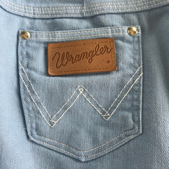 Vintage 60’s Wrangler Women’s Jeans Made in the USA size 15/16  Small/medium - Picture 11 of 15